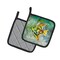 Edge Collections - 7.5" x 7.5" - Multicolor - Nancys Pair of Pot Holders - 1 Pair
